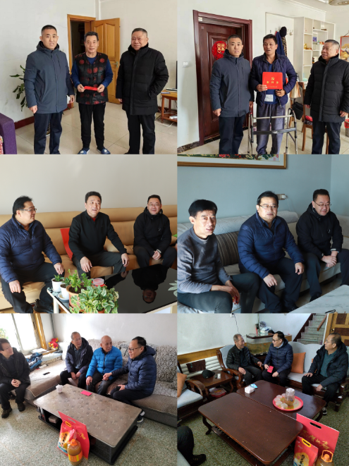 春節(jié)將至，宏河集團(tuán)黨委走訪慰問老干部、困難黨員職工2